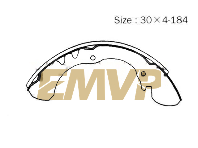 TY4938 Brake Shoe Set