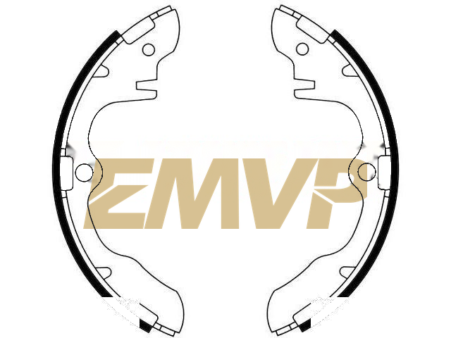 TY4200 Brake Shoe Set