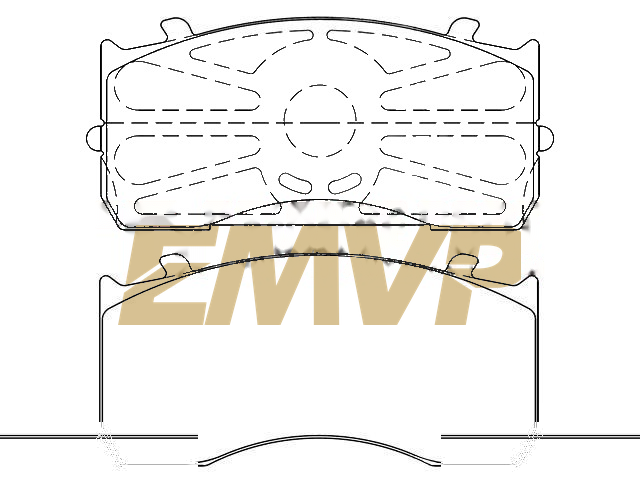 TY6278 Brake Pad Set