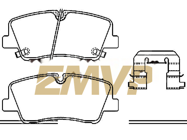 TY8667 Brake Pad Set
