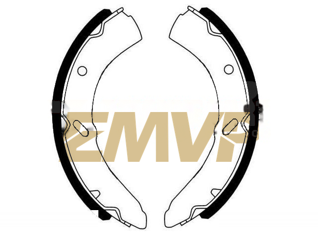 TY1356 Brake Shoe Set