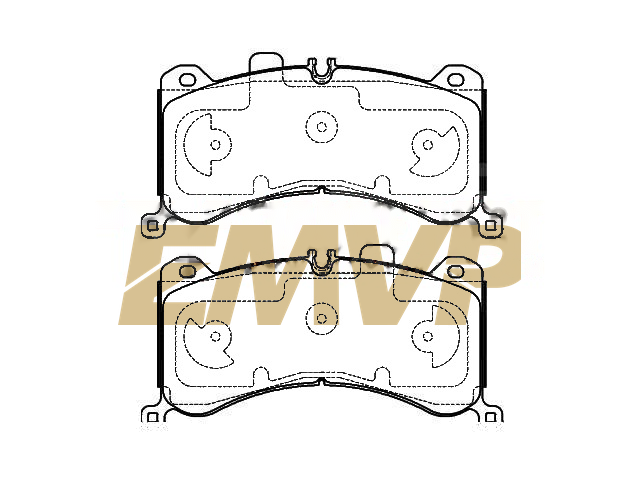 TY0429 Brake Pad Set
