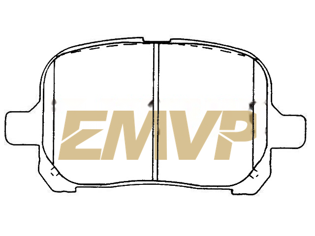 TY4630 Brake Pad Set