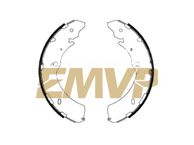 TY6741 Brake Shoe Set