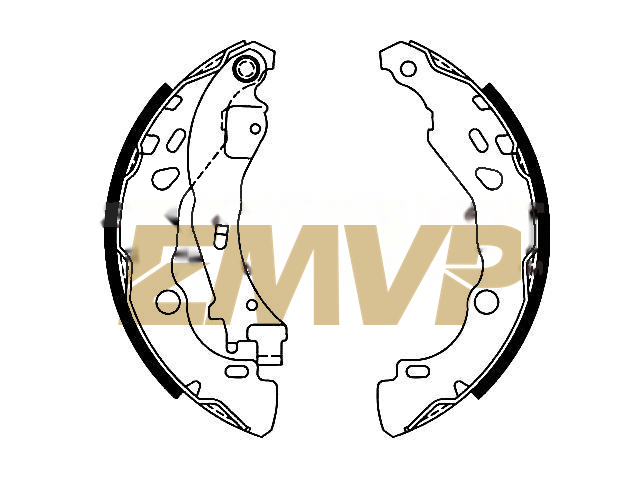 TY4662 Brake Shoe Set
