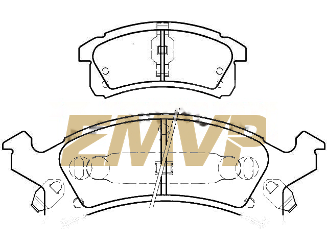 TY5758 Brake Pad Set