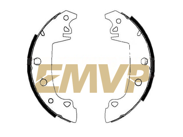 TY1230 Brake Shoe Set