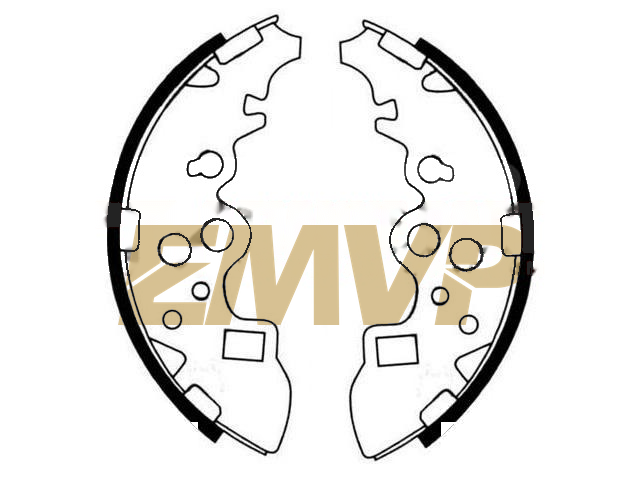 TY4175 Brake Shoe Set