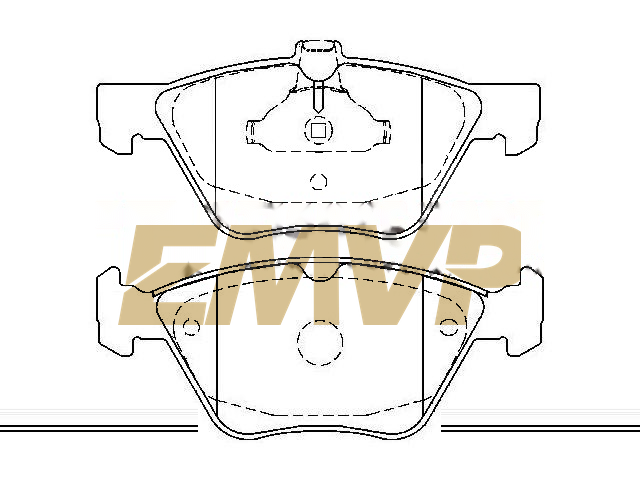 TY7026 Brake Pad Set