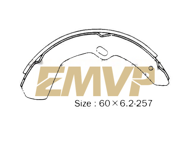 TY9810 Brake Shoe Set