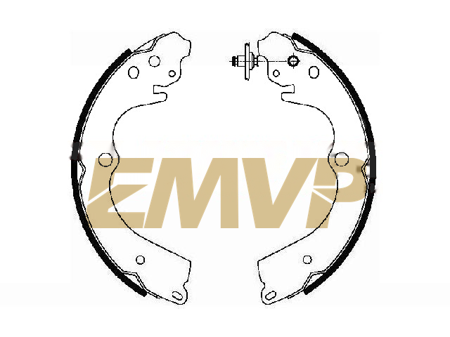 TY3920 Brake Shoe Set