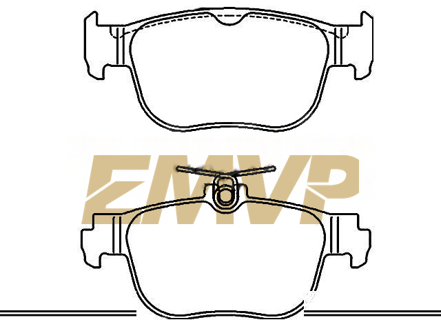 TY1390 Brake Pad Set