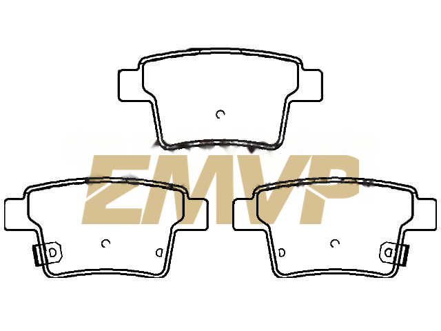 TY9158 Brake Pad Set