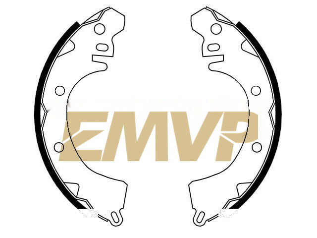 TY0568 Brake Shoe Set