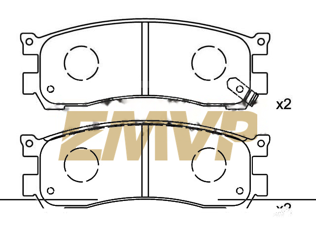 TY8130 Brake Pad Set