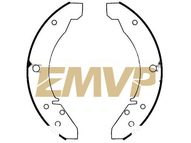TY3375 Brake Shoe Set