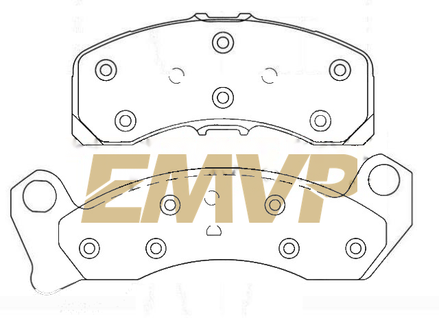 TY2990 Brake Pad Set