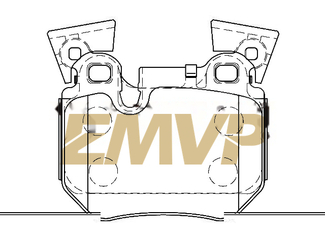 TY6253 Brake Pad Set