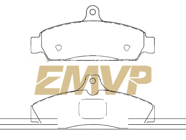 TY1091 Brake Pad Set