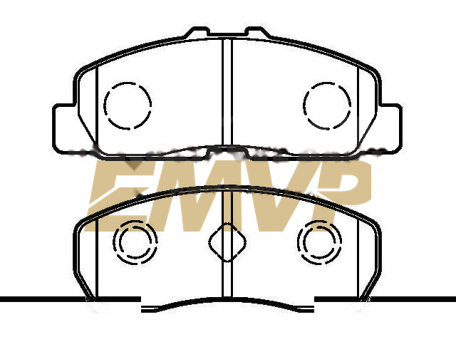 TY3903 Brake Pad Set