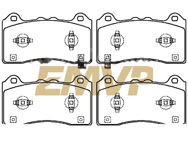 TY8351 Brake Pad Set