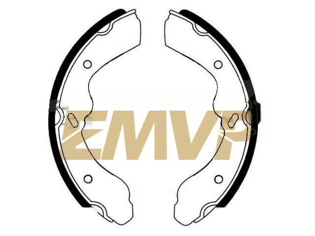 TY5024 Brake Shoe Set