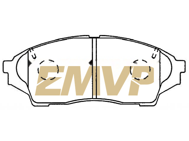 TY2590 Brake Pad Set