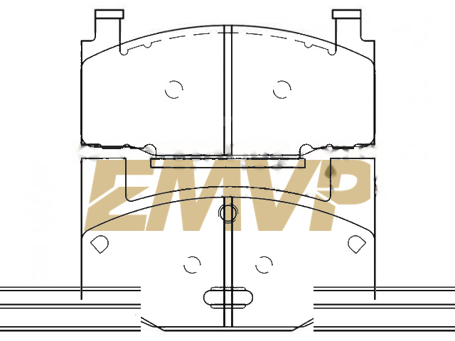 TY4273 Brake Pad Set
