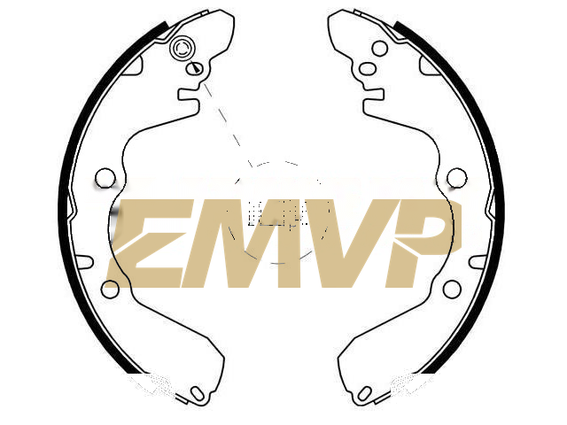 TY3334 Brake Shoe Set