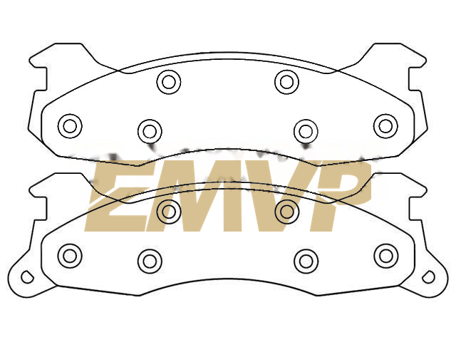 TY4765 Brake Pad Set
