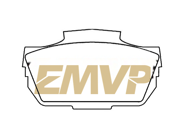 TY7063 Brake Pad Set